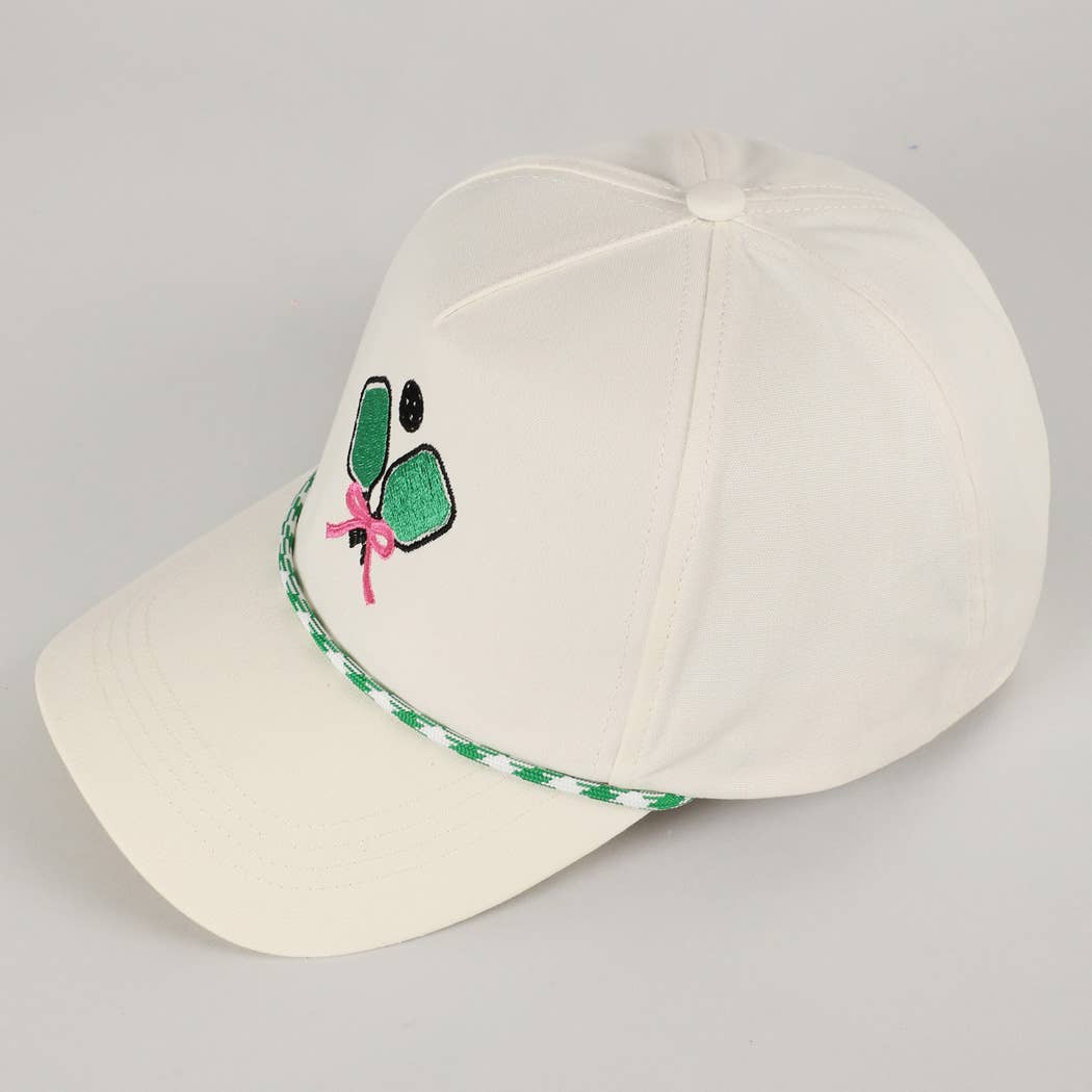 Pickleball Embroidery Trucker Hat