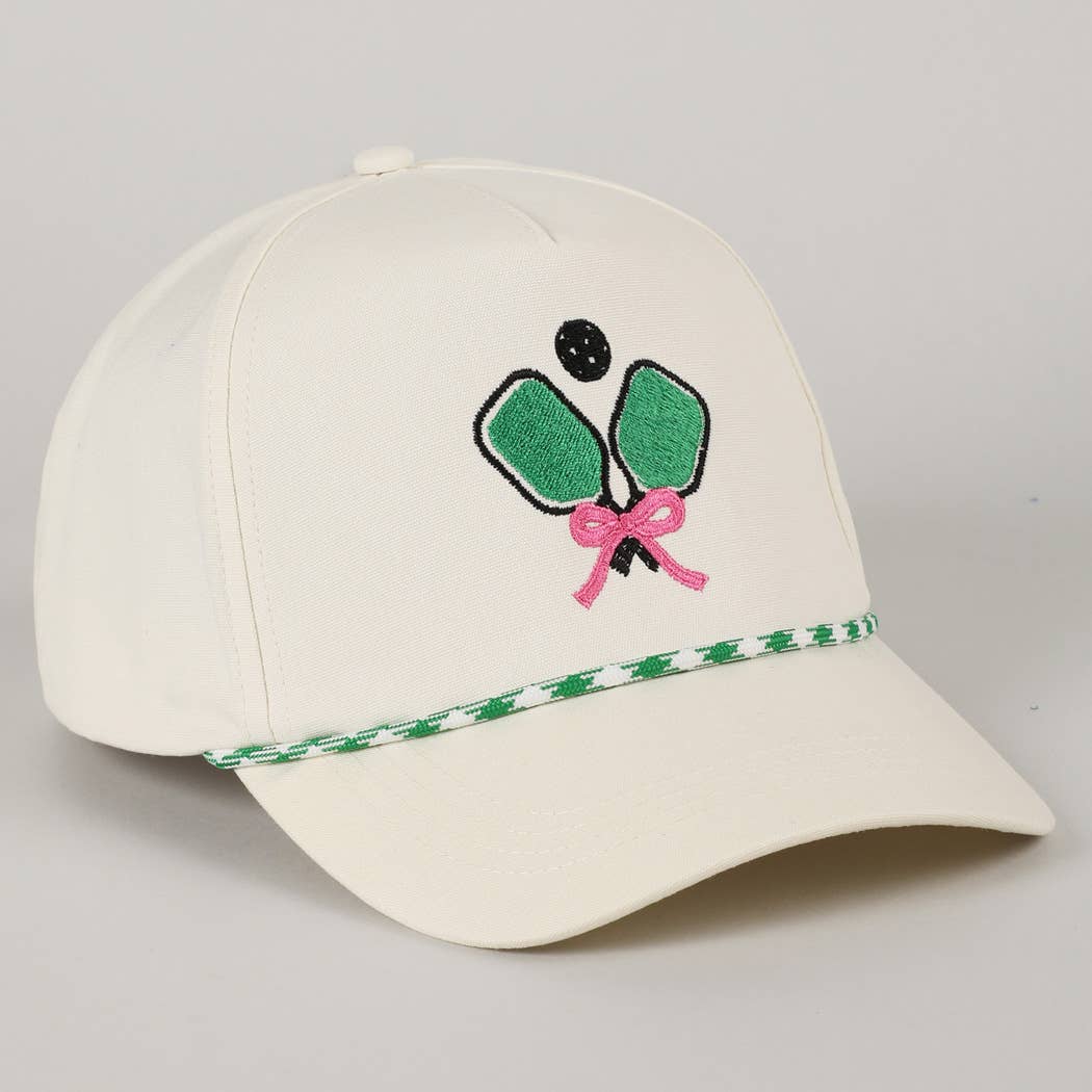 Pickleball Embroidery Trucker Hat