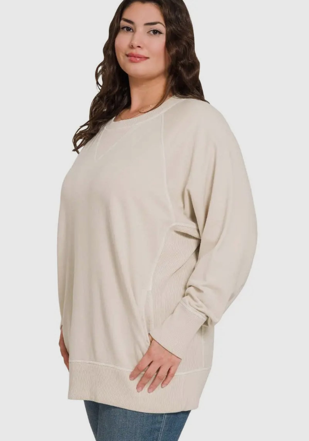 The Megan Crewneck Top