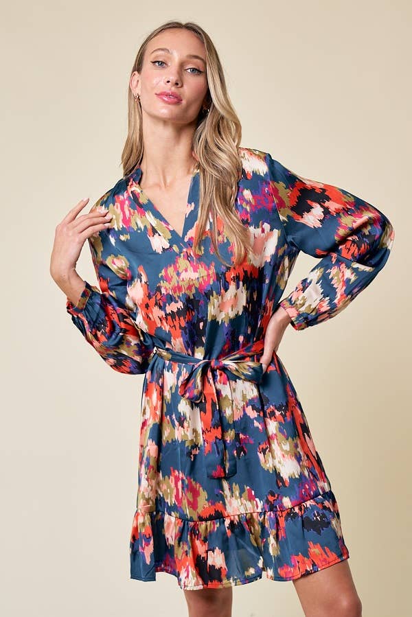 The Laid Back Floral Print Dress