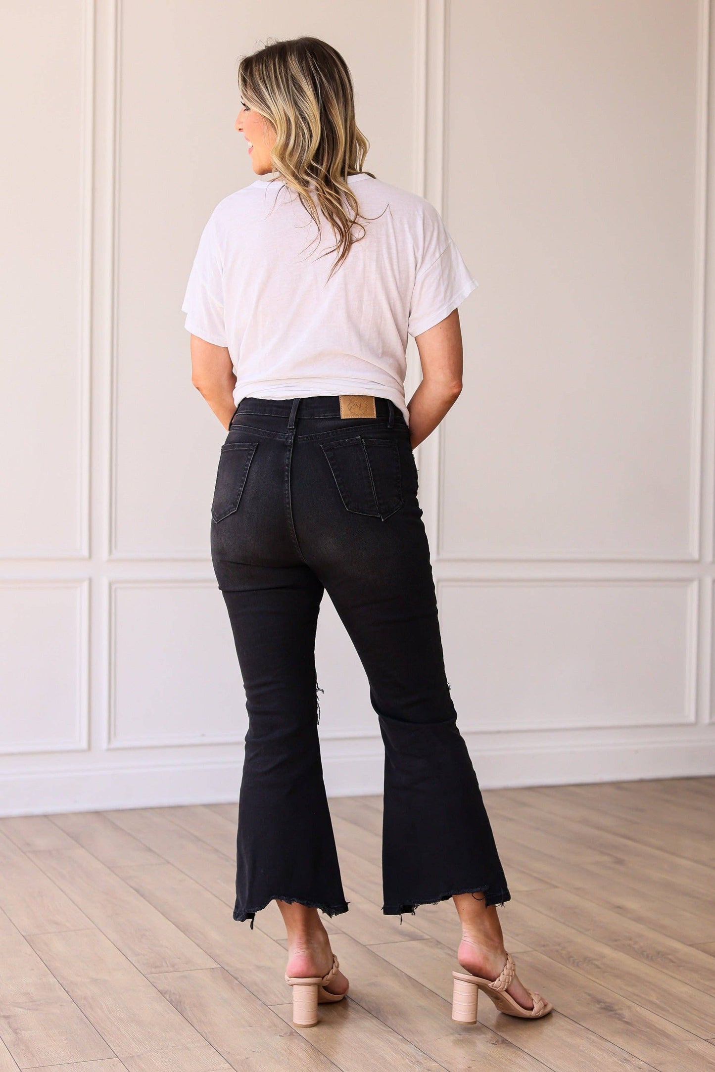 The Dixie Midrise Black Wash Jeans