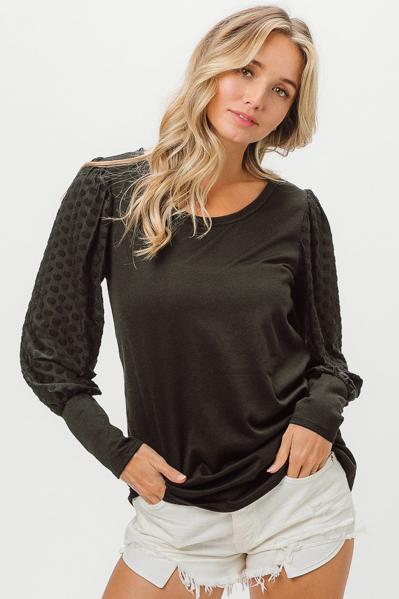 The Darling Dot Long Sleeve Top