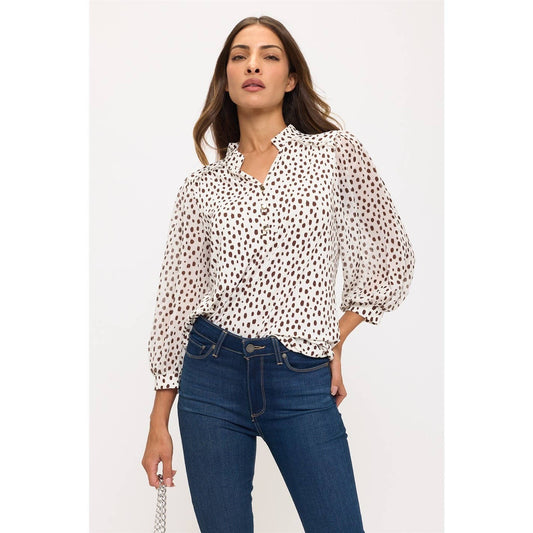 The Dotted Beauty Blouse
