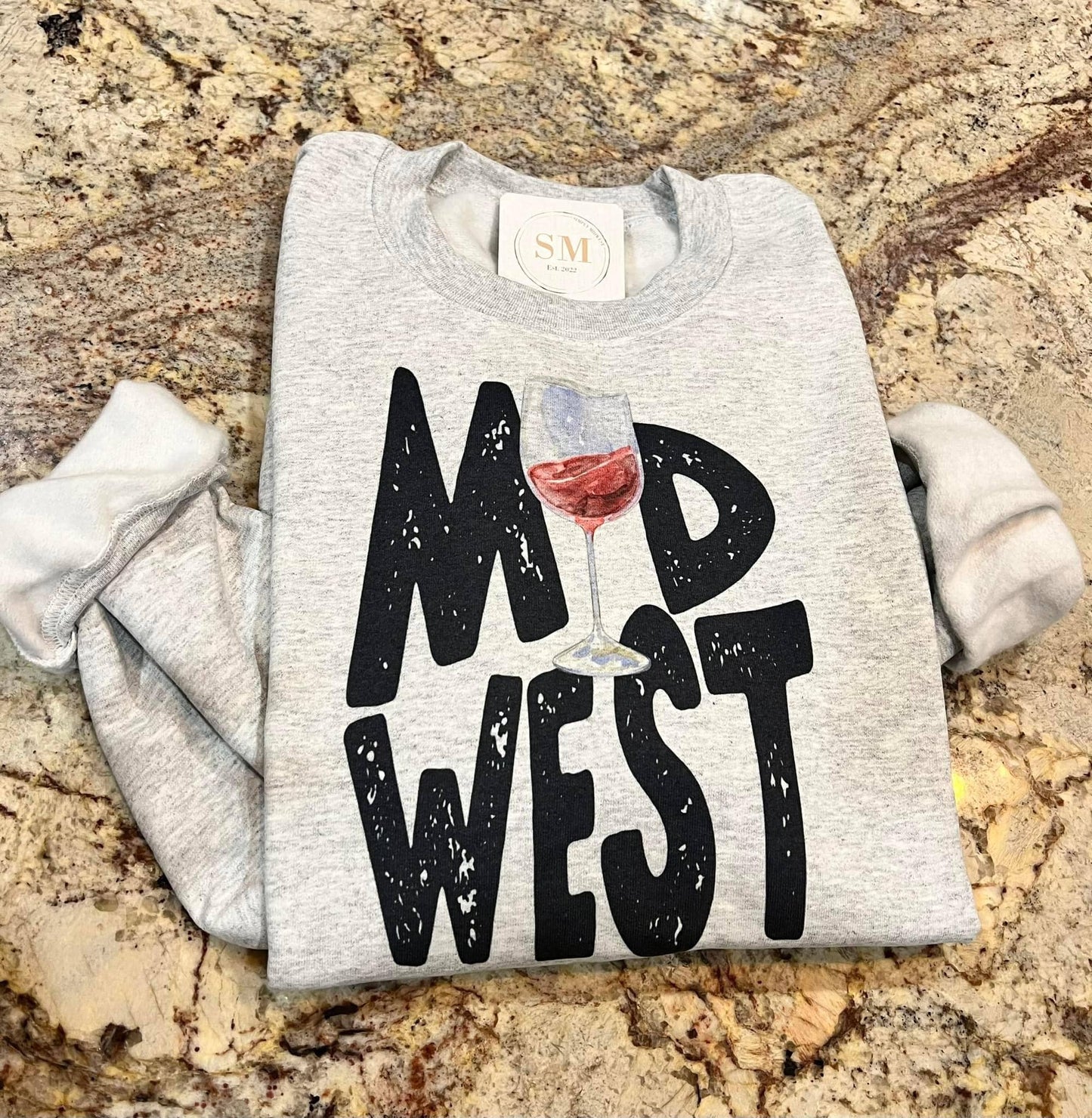 Midwest Wine Crewneck