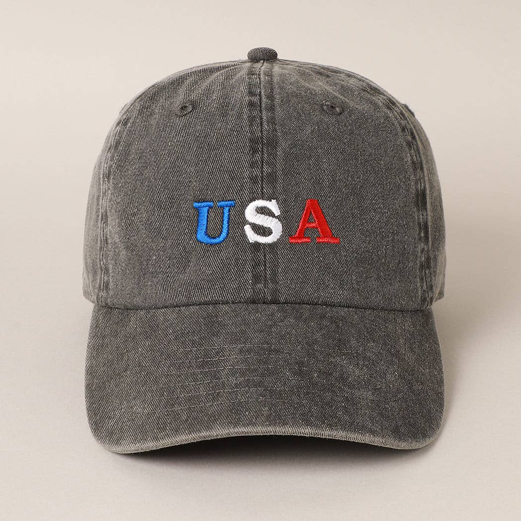USA Embroidered Hat
