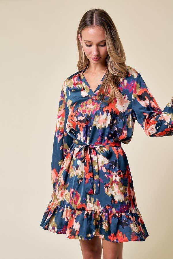 The Laid Back Floral Print Dress