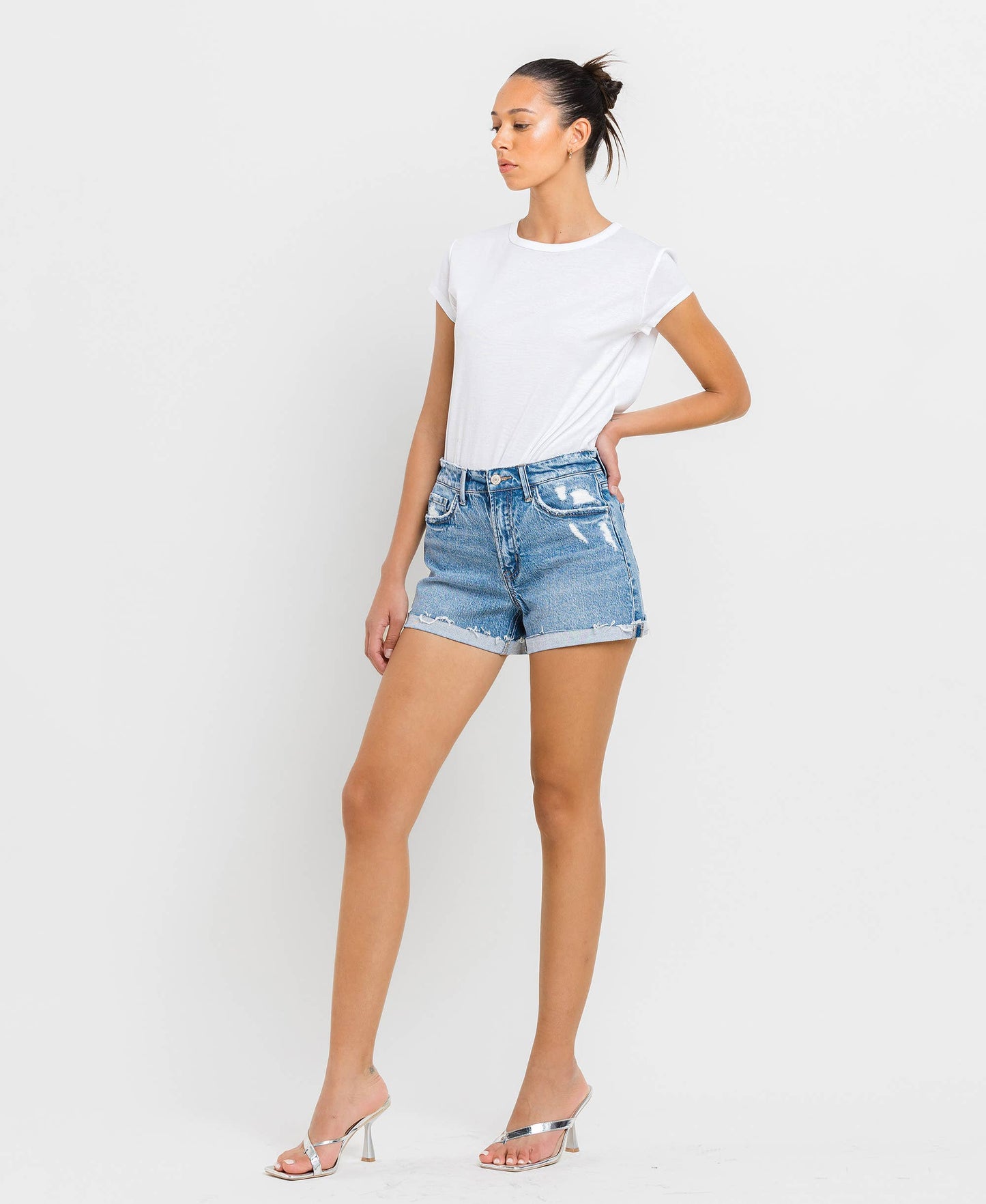 The Rebecca High Rise Shorts