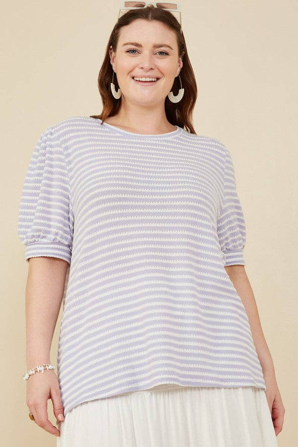 The Lavender Love Stripe Top