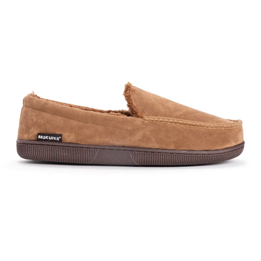 Men's Faux Suede Moccasin Slippers