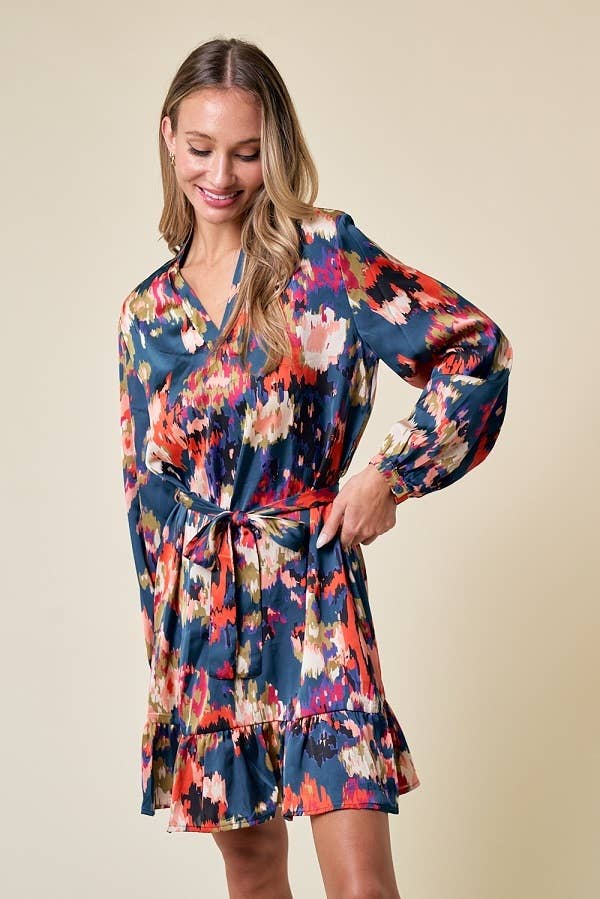 The Laid Back Floral Print Dress