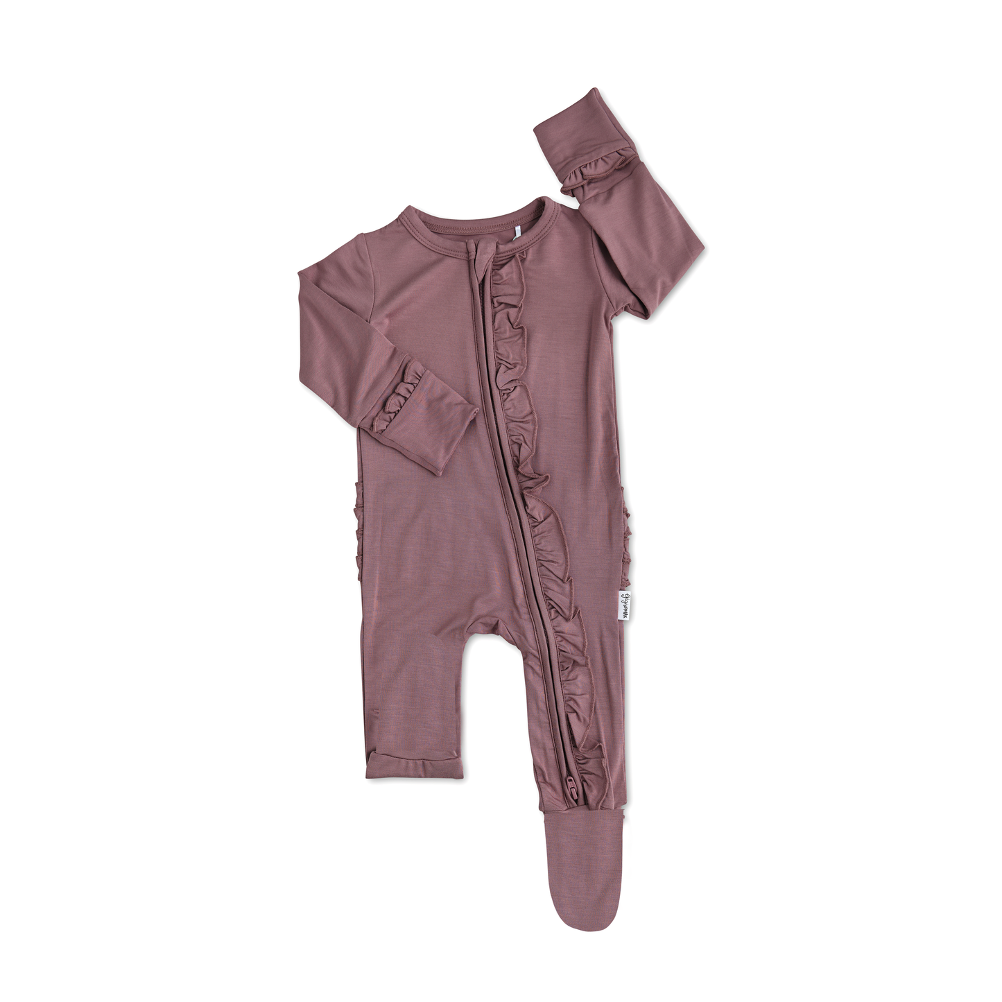 Kate Mauve Bamboo Footies