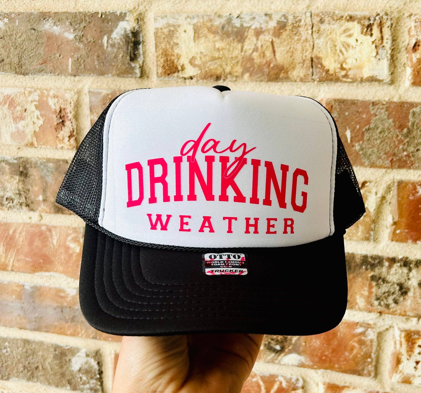 Day Drinking Weather Trucker Hat