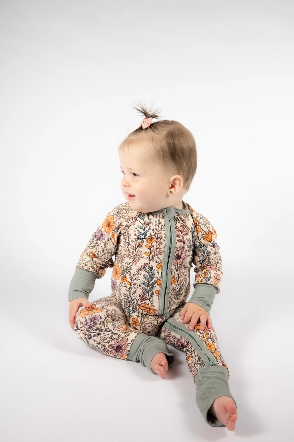 Wildflower Garden Floral Convertible Romper