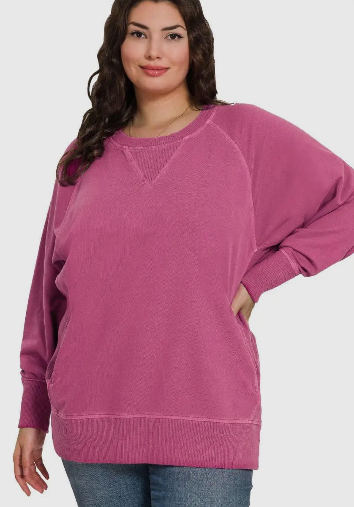 The Megan Crewneck Top