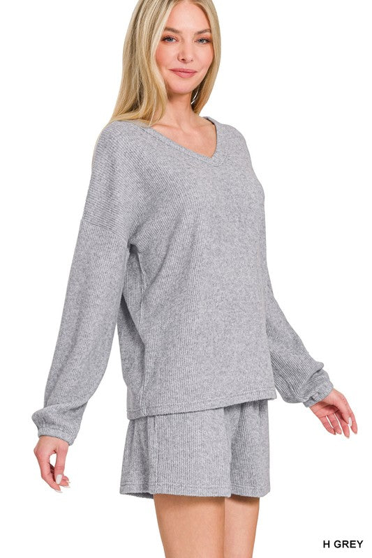 Cloud Nine Ribbed Lounge Set