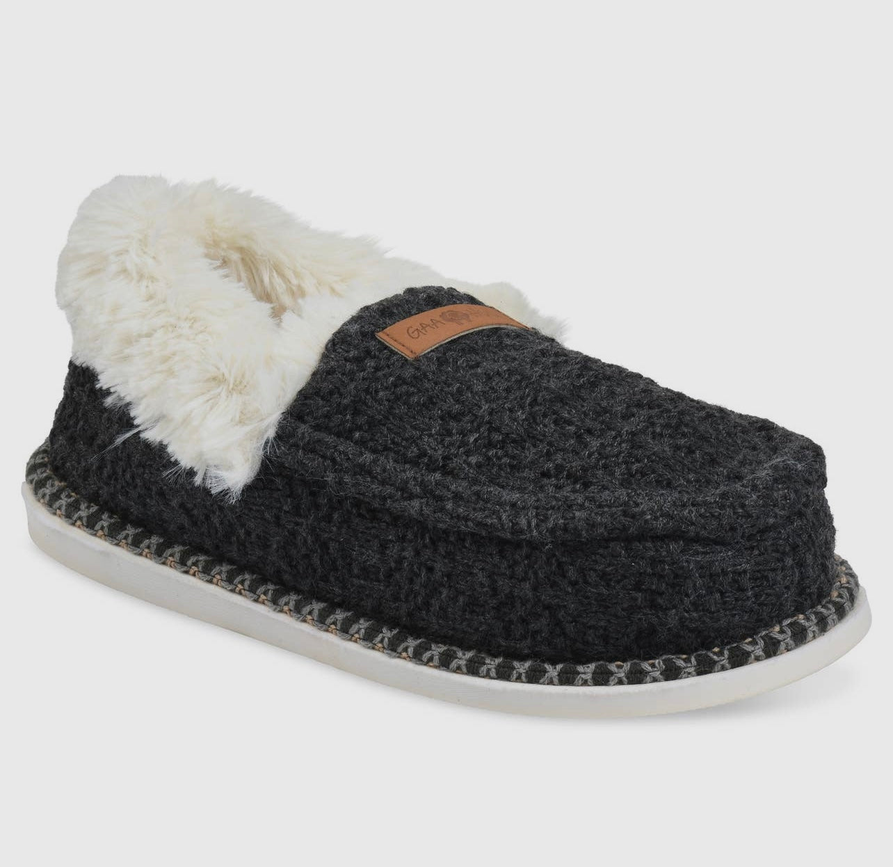 The Moccasin Knit Slipper