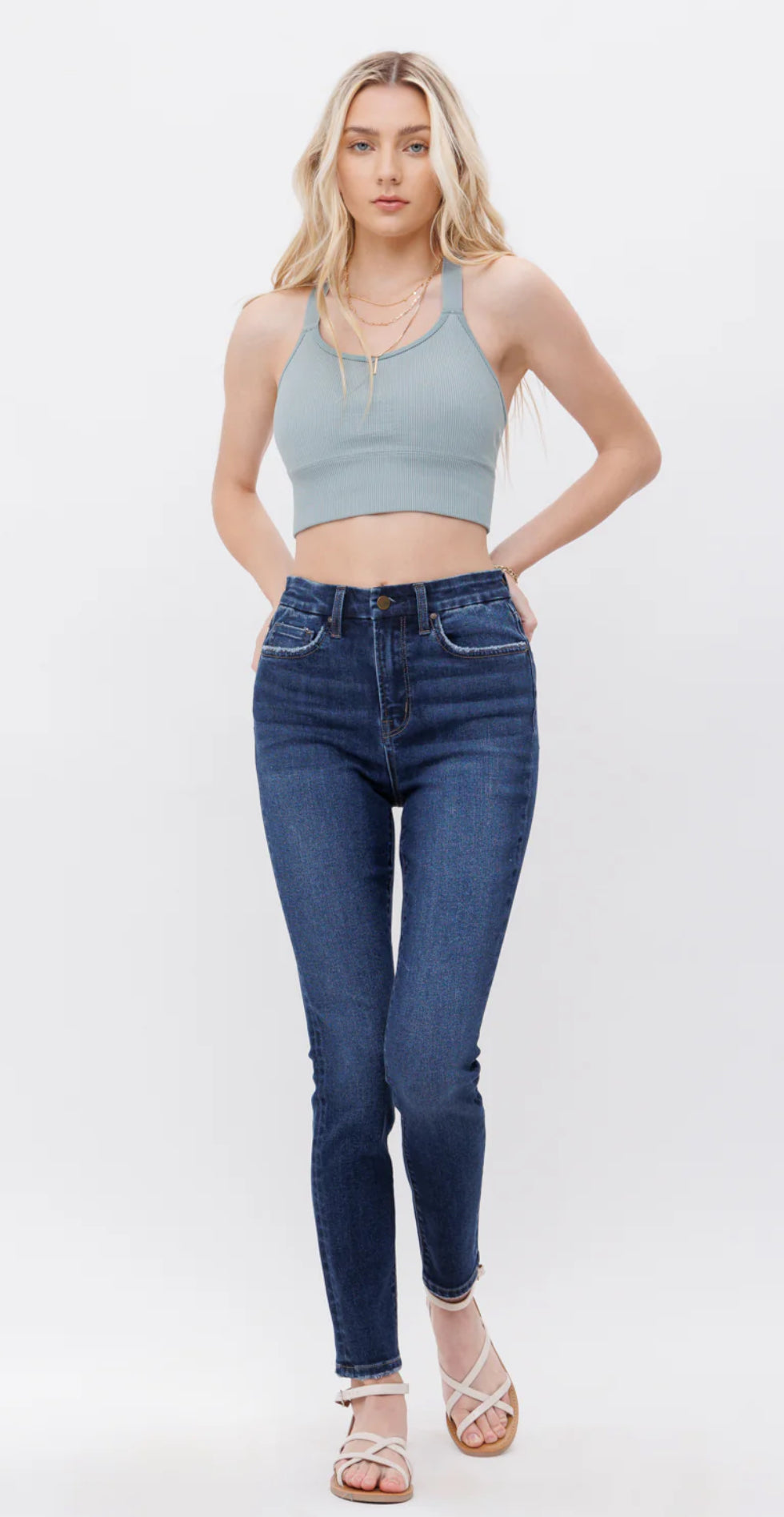 The Micalet High Rise Skinny Jeans