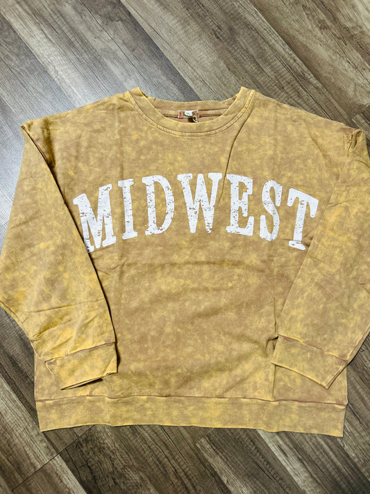 The Midwest Acid Wash Pullover