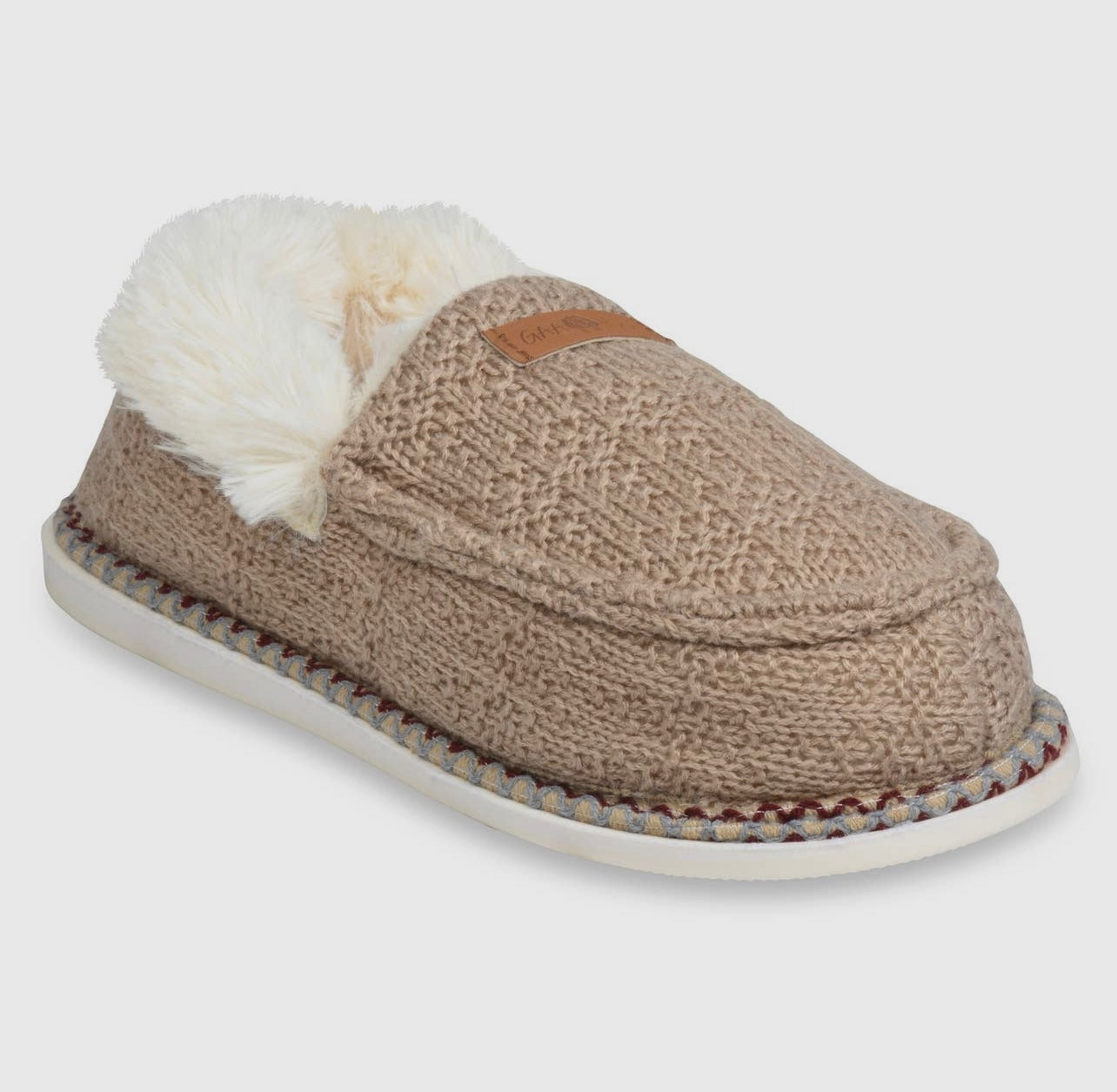 The Moccasin Knit Slipper