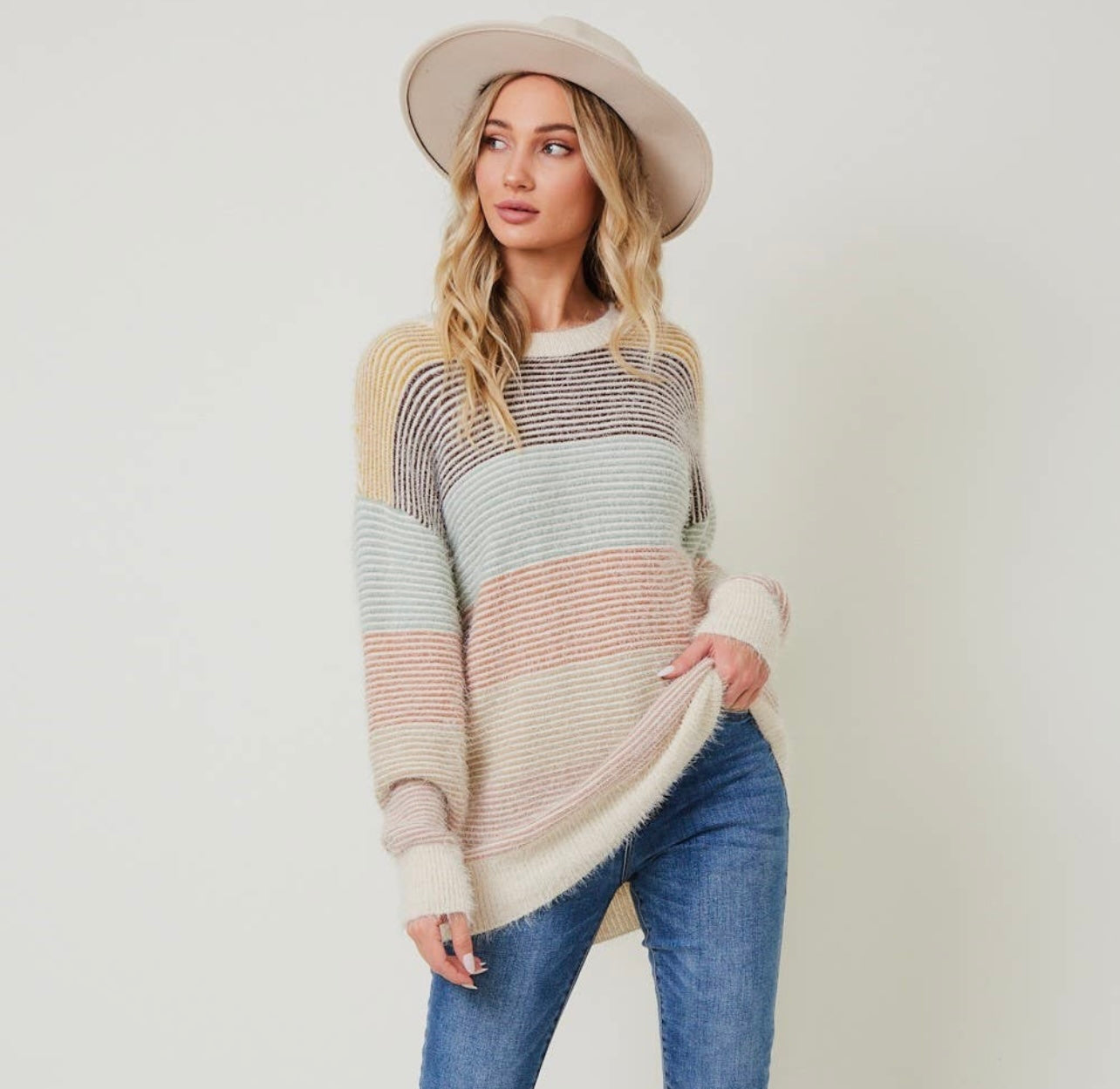 The Peyton Pastel Sweater