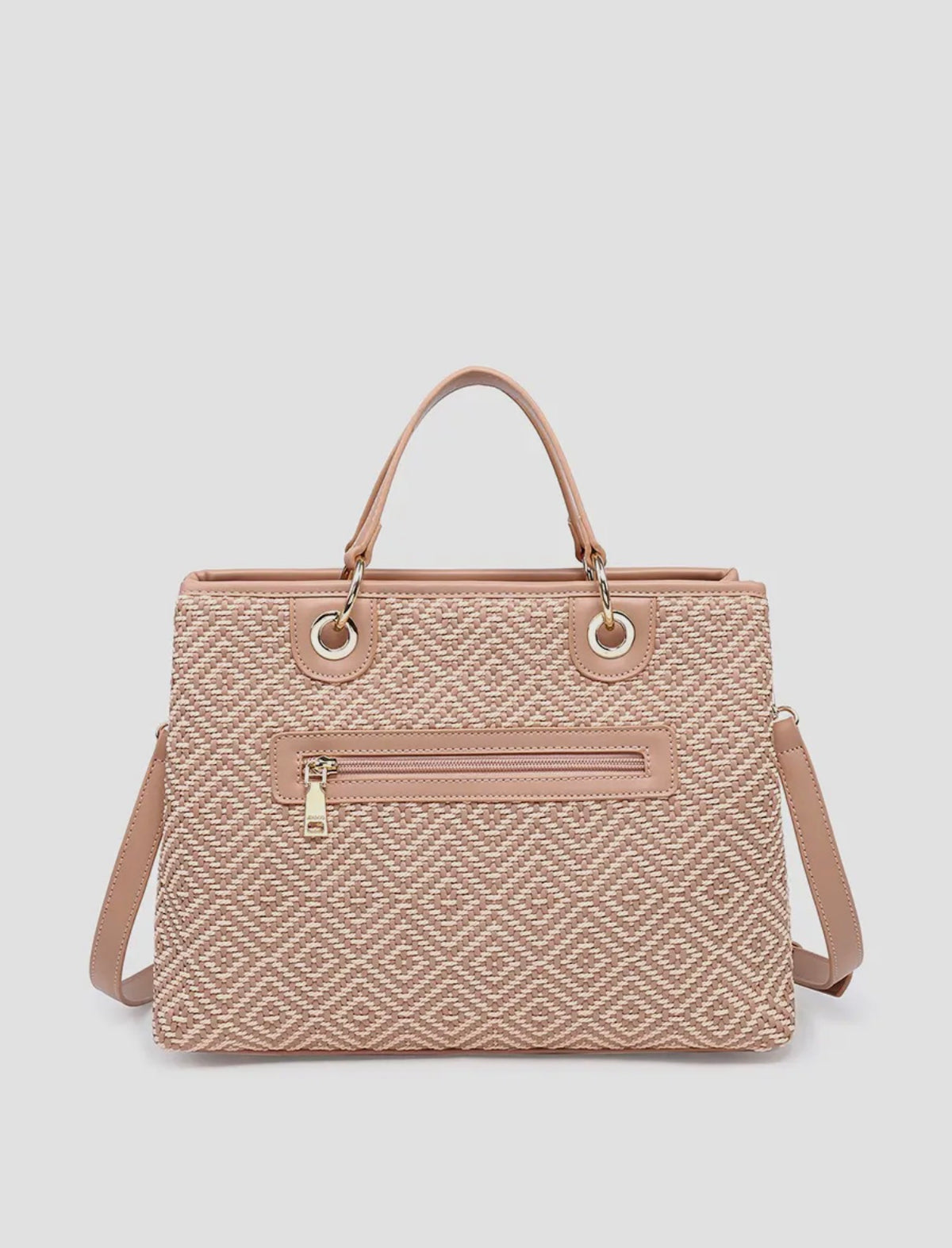 The Nancy Woven Tote Bag