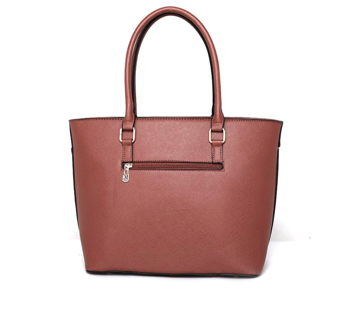 Montana West Tassel Tote with Wallet Set