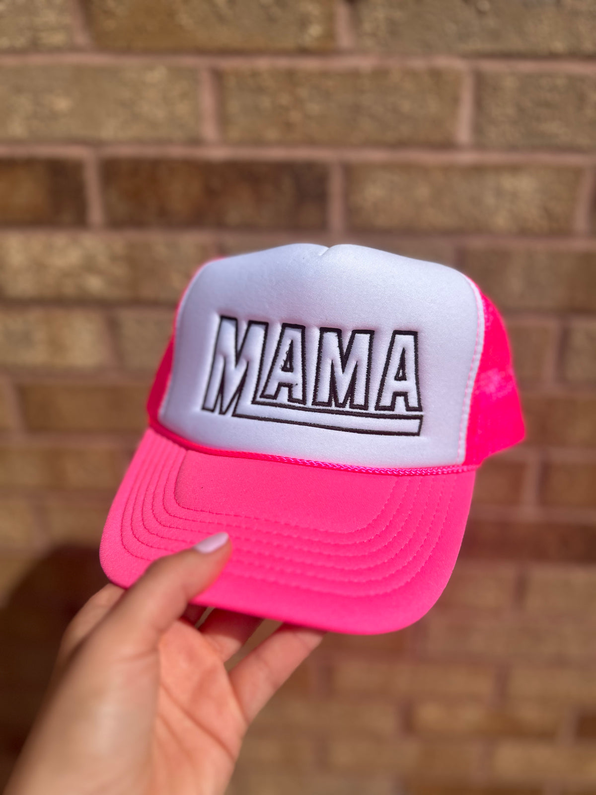 Mama Embroidered Trucker Hat