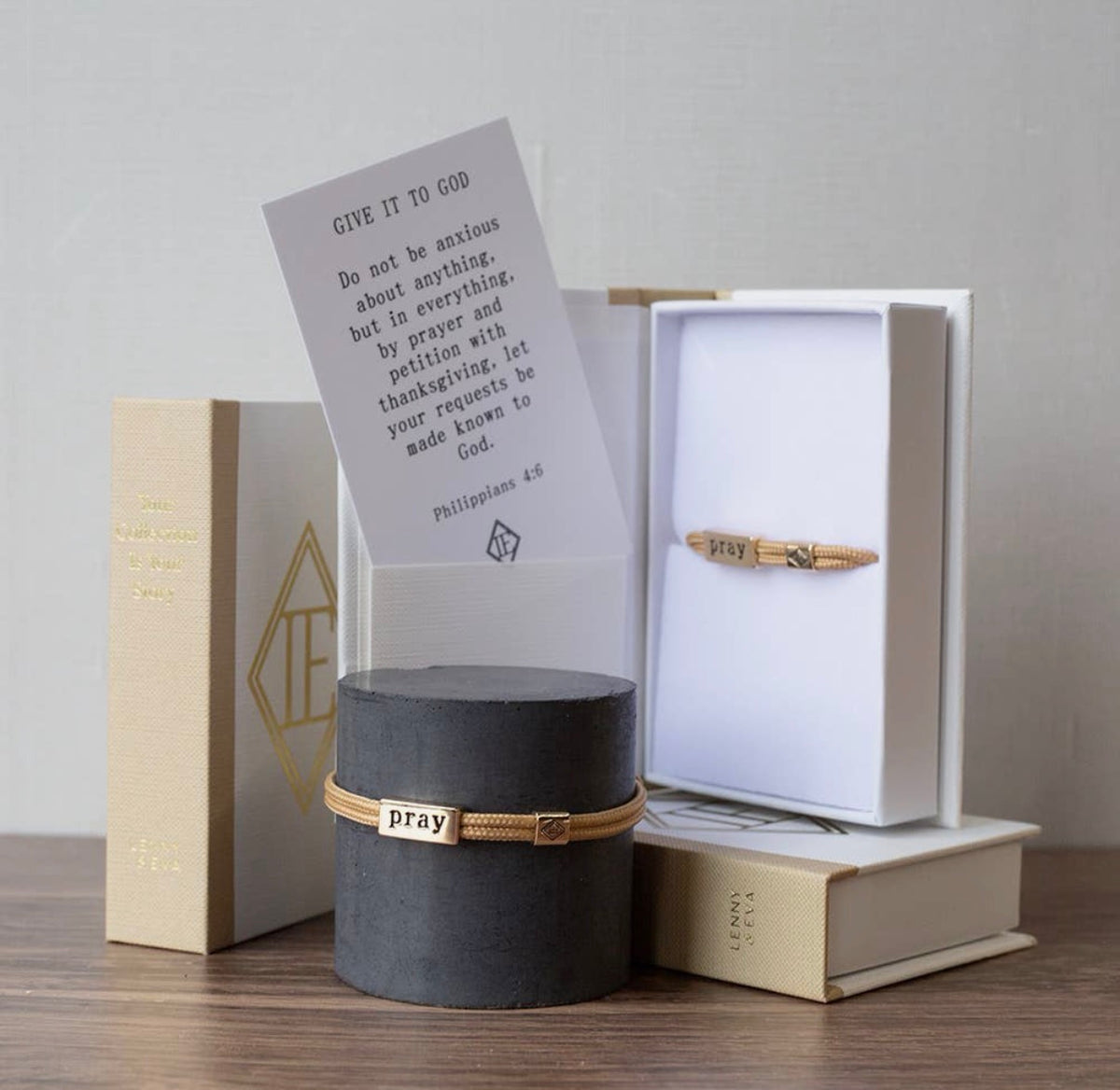 Cord Bracelet- Philippians 4:6