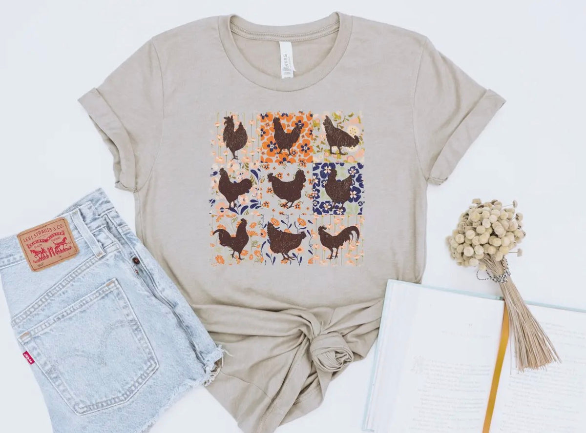 The Retro Chicken Tee