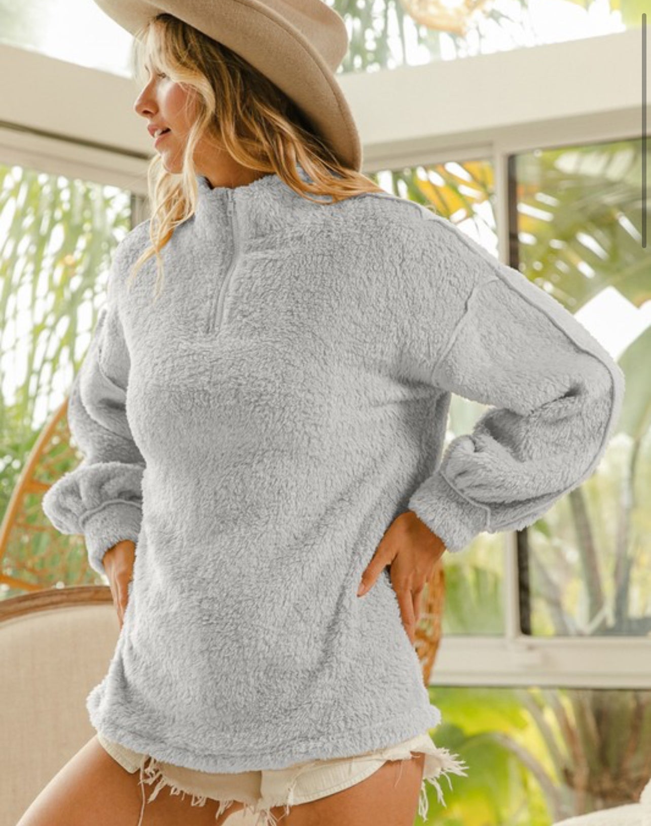 The SnuggleSoft Quarter Zip