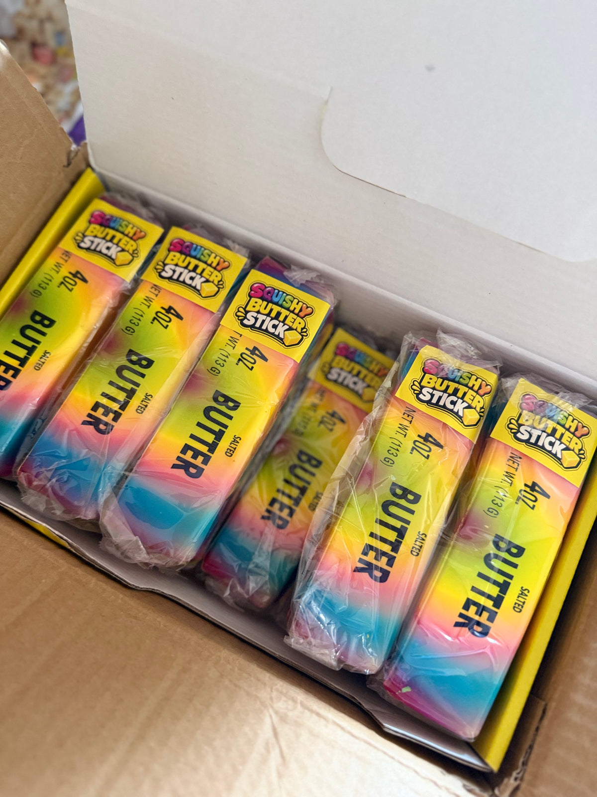 Fun Doh Rainbow Butter Slow Rise Squishy