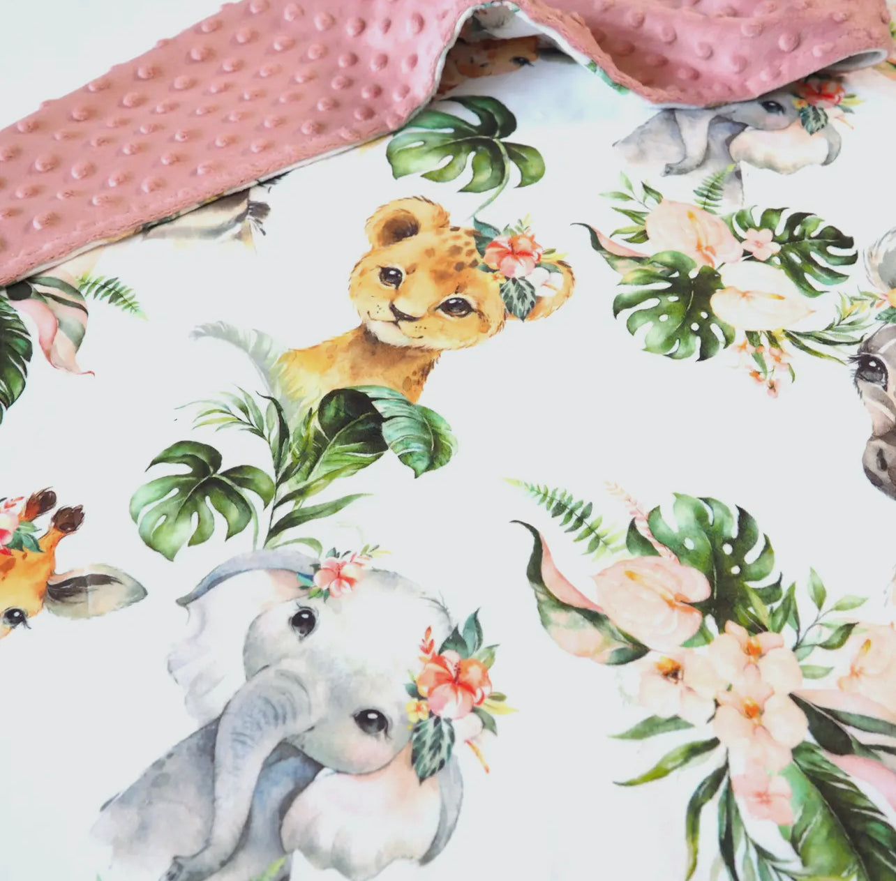 Wild Jungle Minky Blanket