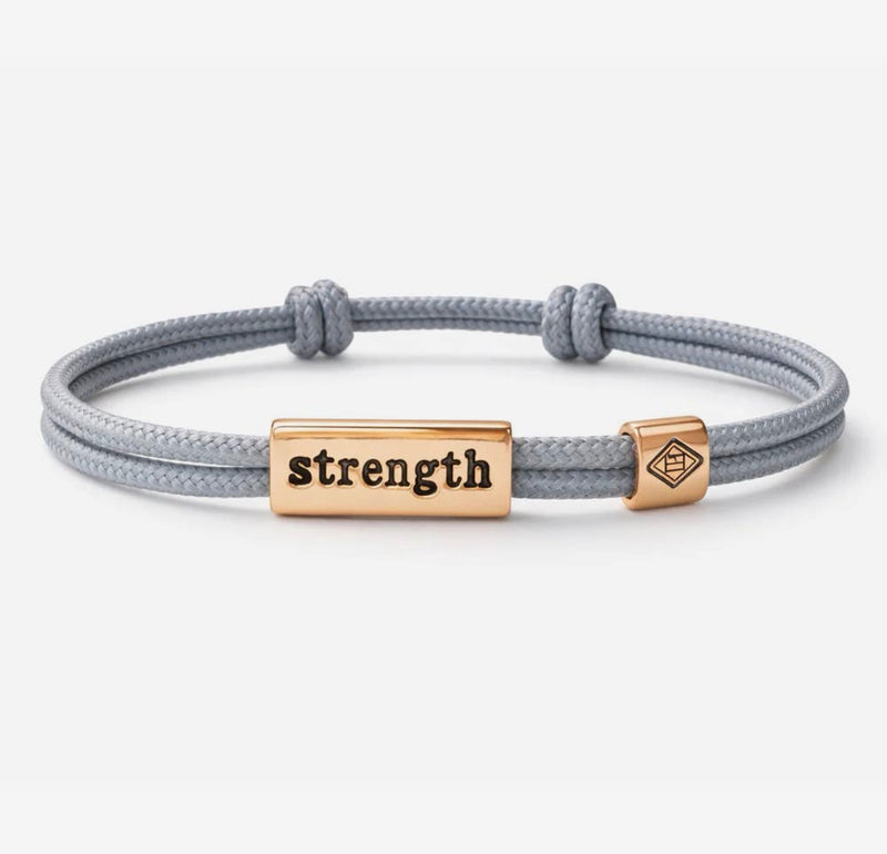 Cord Bracelet- Proverbs 31:25