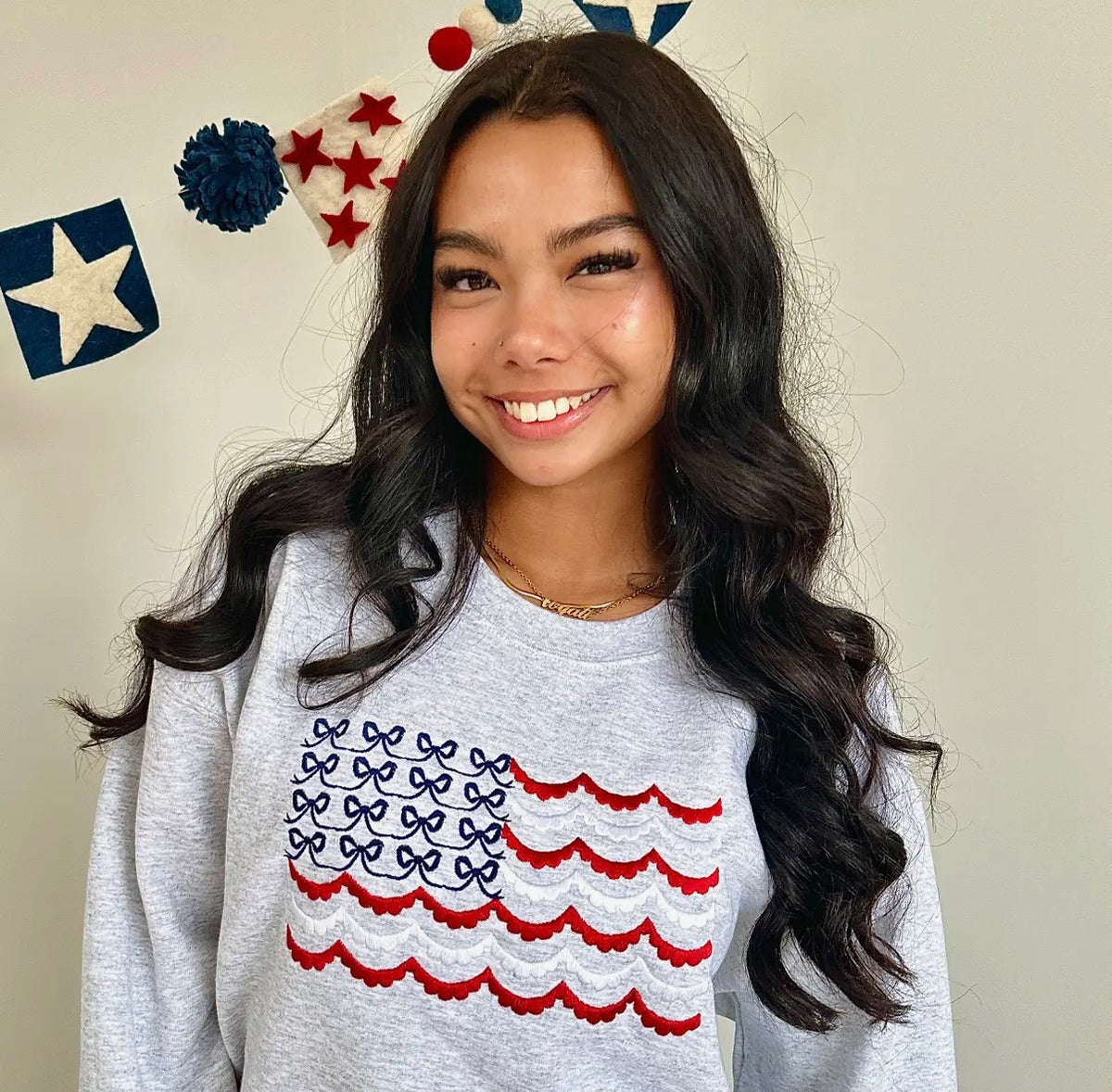 Embroidered USA Crew (PRE-SALE)