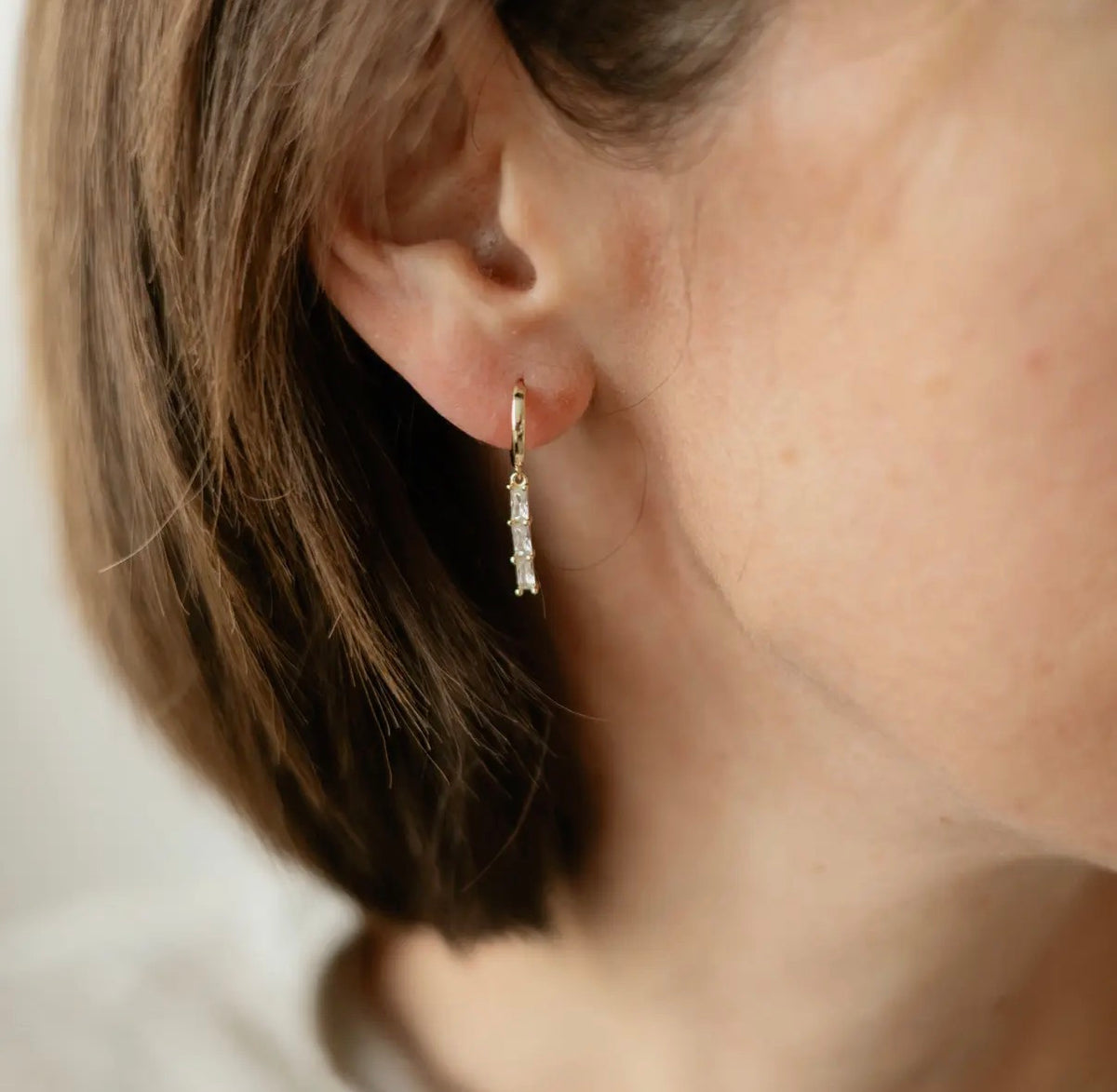 The Raya Rose Gold Hoops