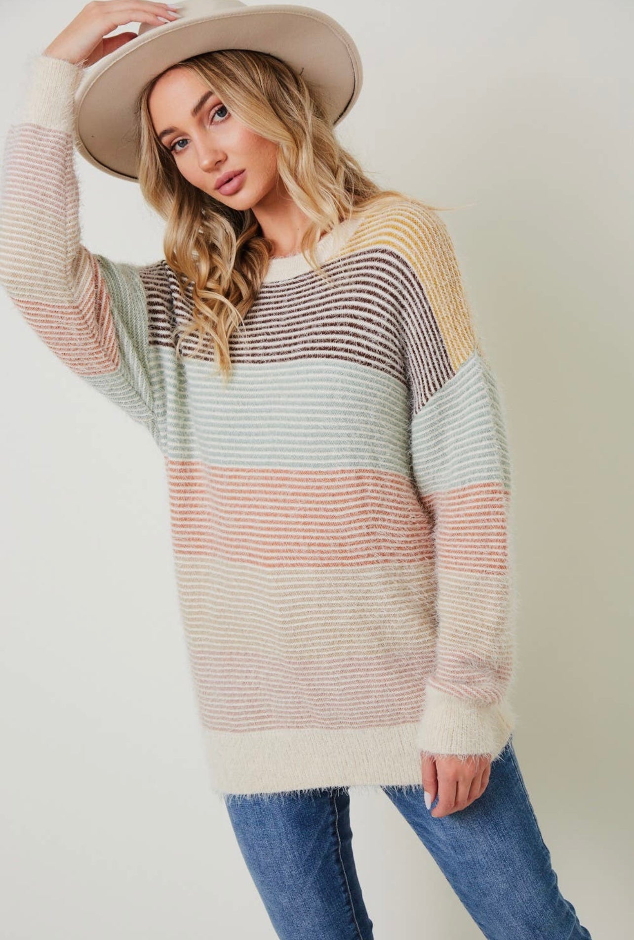 The Peyton Pastel Sweater