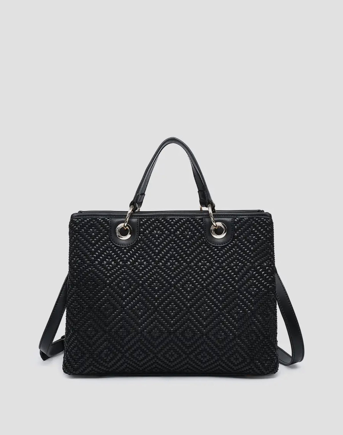 The Nancy Woven Tote Bag