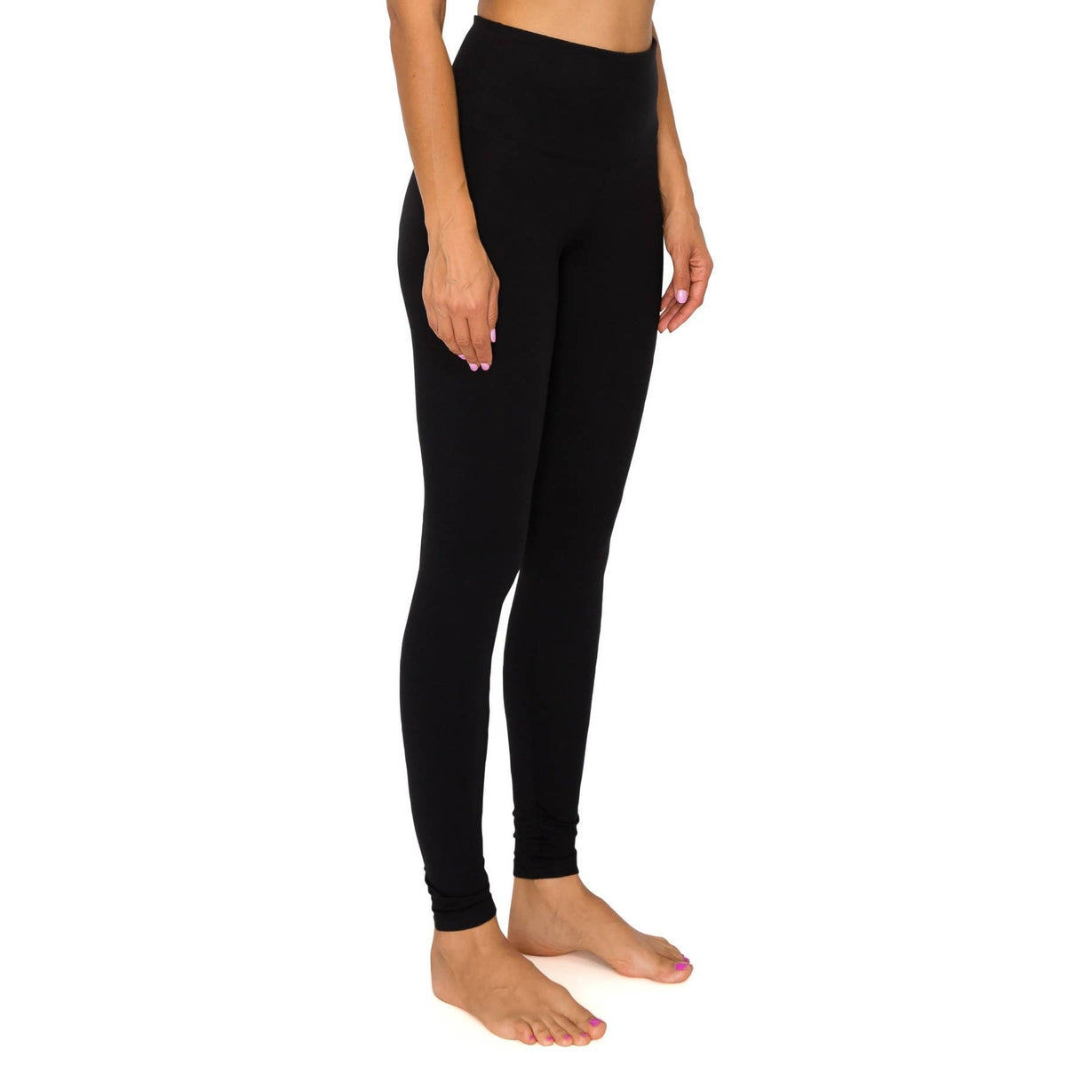Yoga Band Premium Solid Activewear Leggings