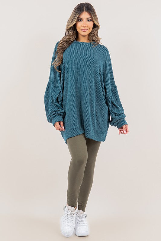 The Hunter Ribbed Pullover