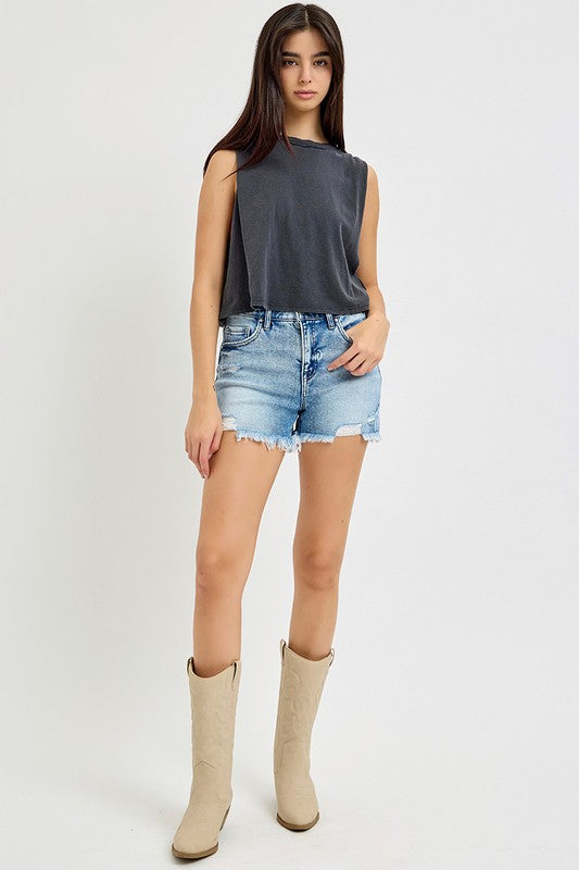 Tummy Control High Rise Shorts