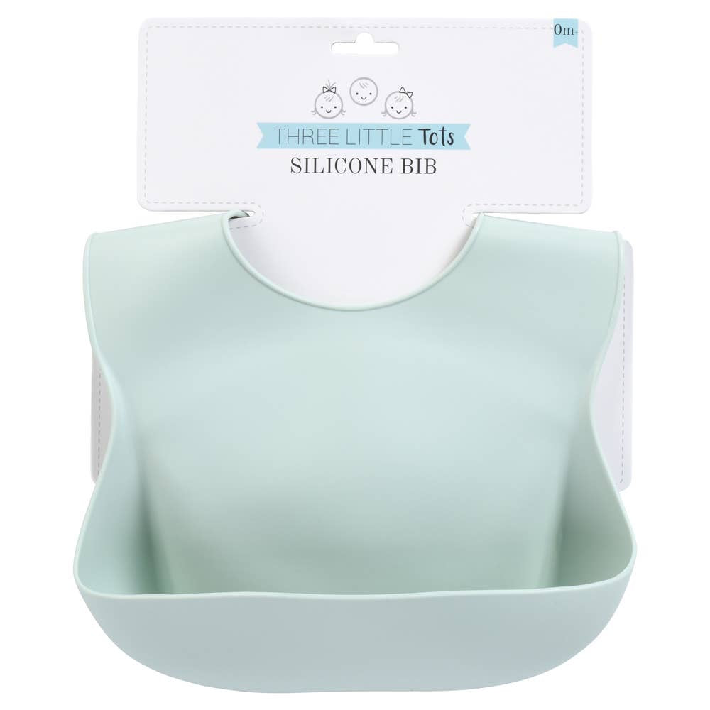 Silicone Bib with Crumb Catcher