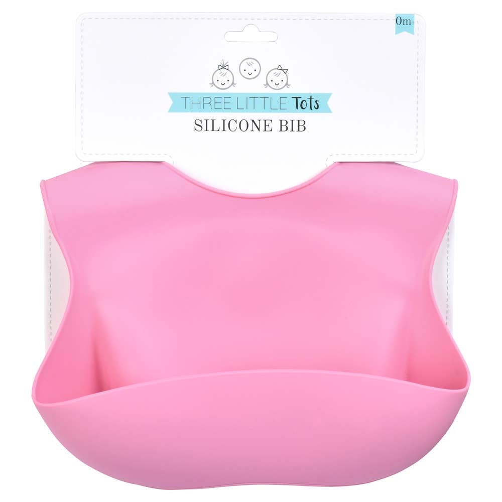 Silicone Bib with Crumb Catcher