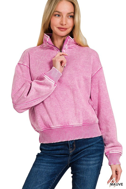 The Mallie Quarter Zip