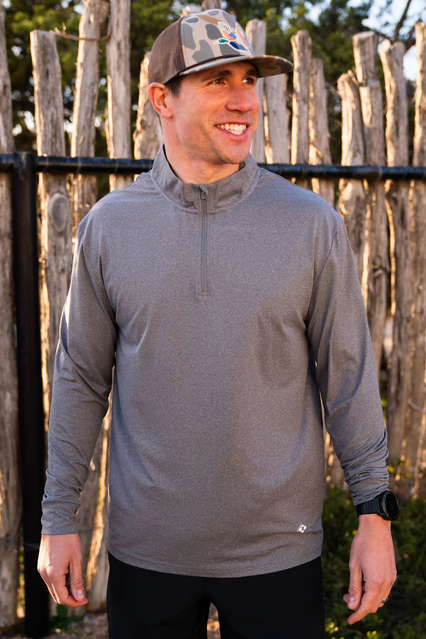 The Premium Zip Performance Top