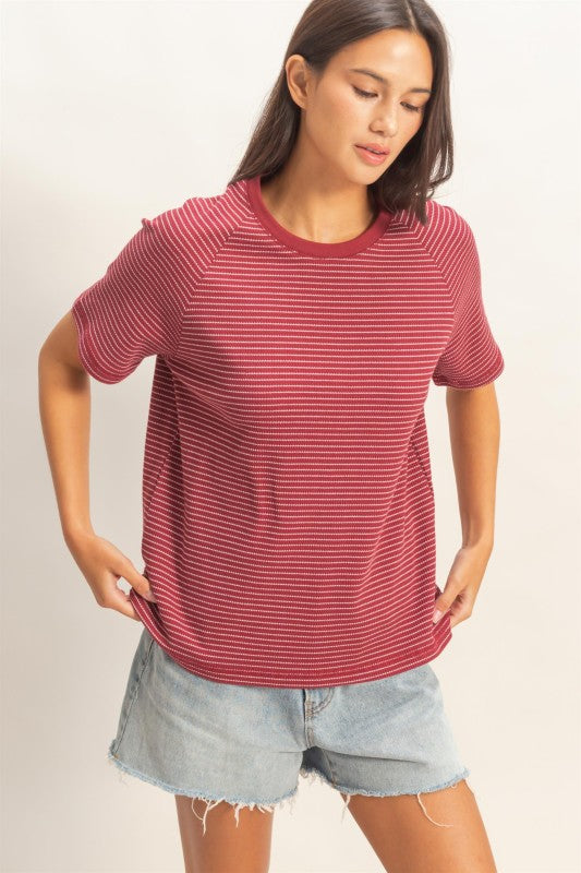 The Coastal Stripe Tee