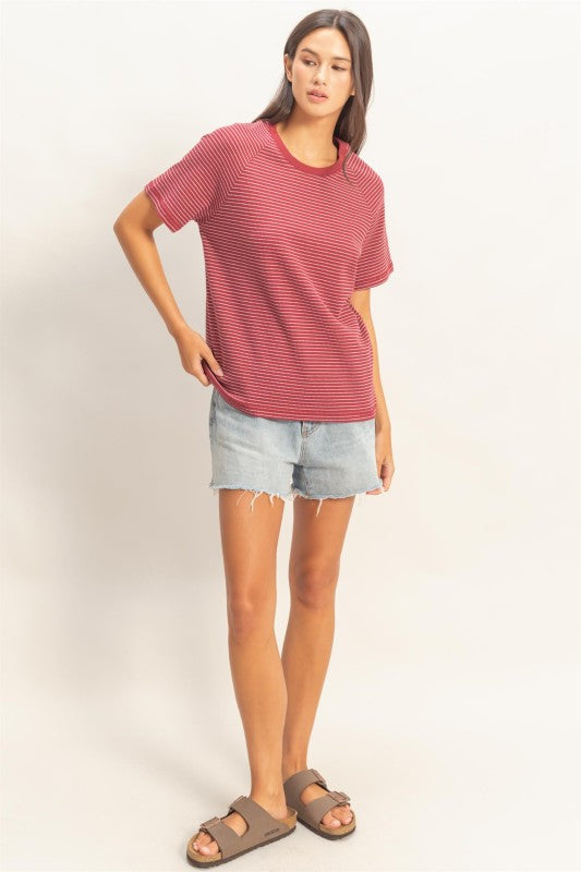 The Coastal Stripe Tee