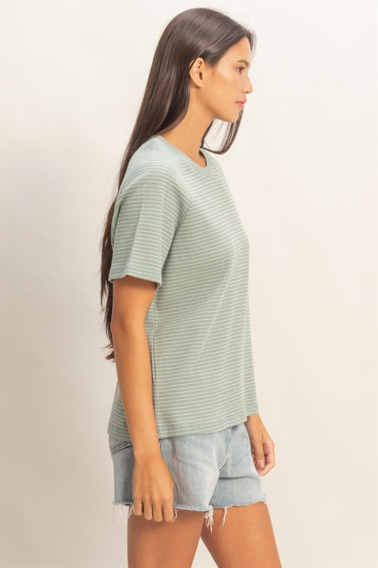 The Coastal Stripe Tee