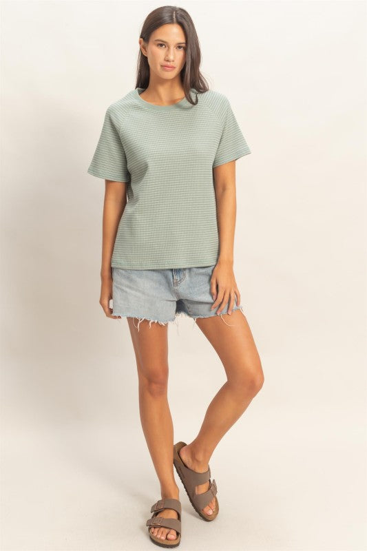 The Coastal Stripe Tee