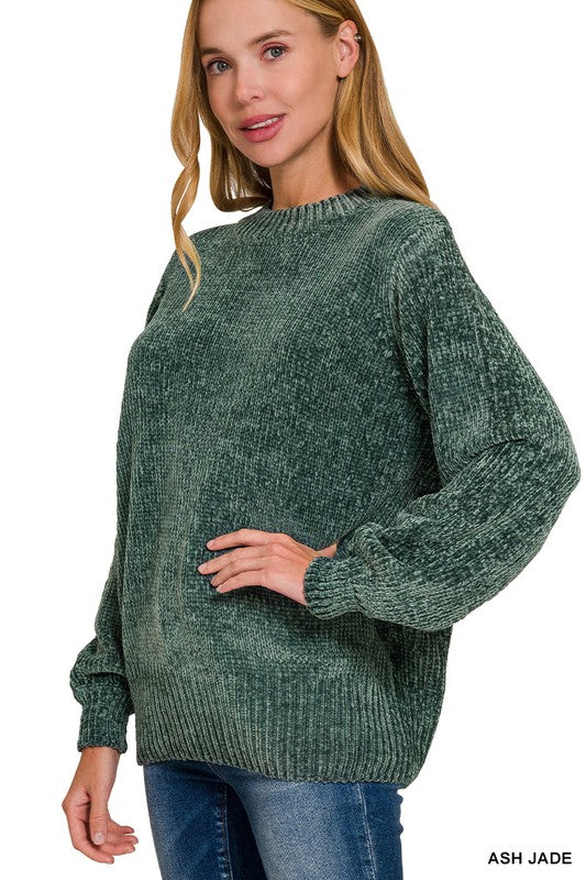 The Ember Knit Chenille Sweater