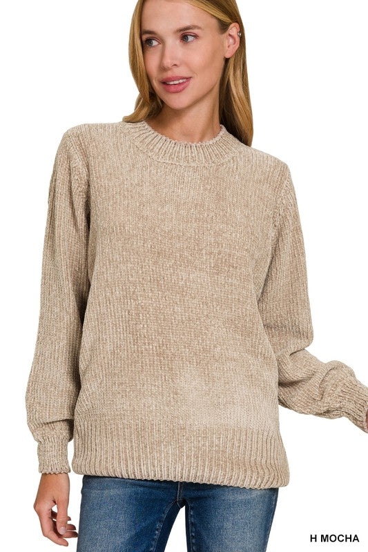 The Ember Knit Chenille Sweater